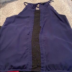 Express silky dress shirt